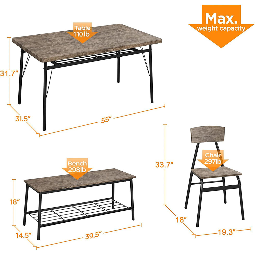 Nu-Deco Dining Set MH24493