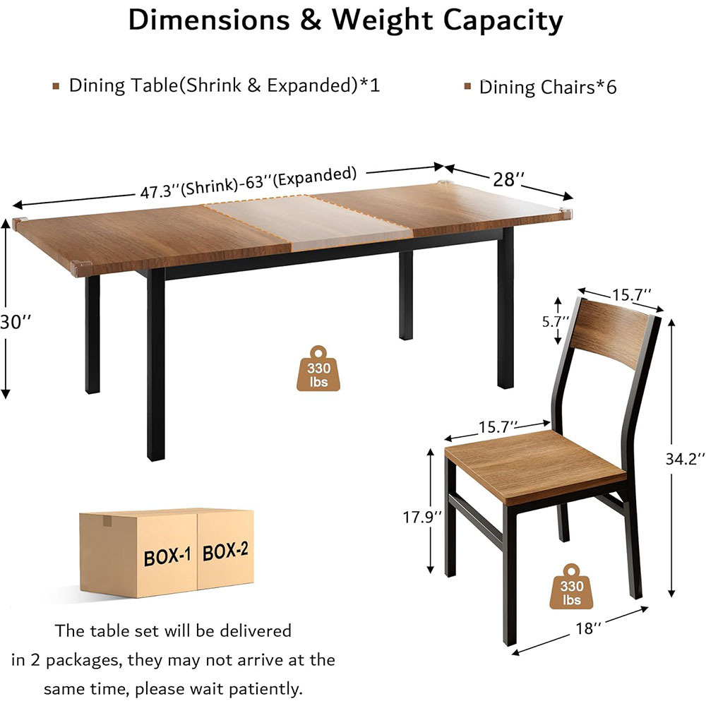 Nu-Deco Dining Set MH24506