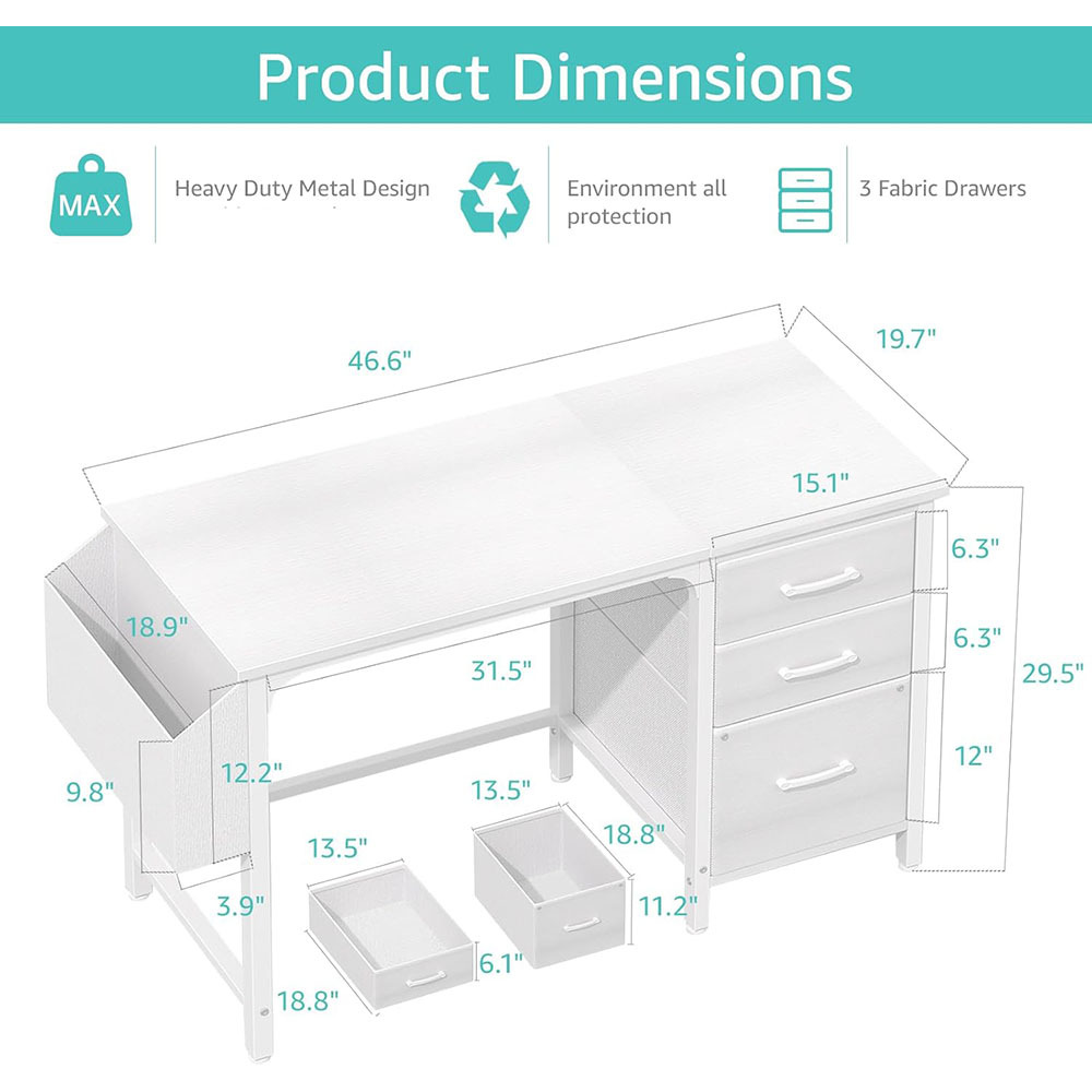 Nu-Deco Computer Desk MH24509
