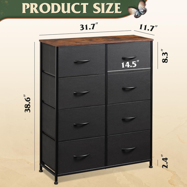 Nu-Deco Chest of Drawers MH24543
