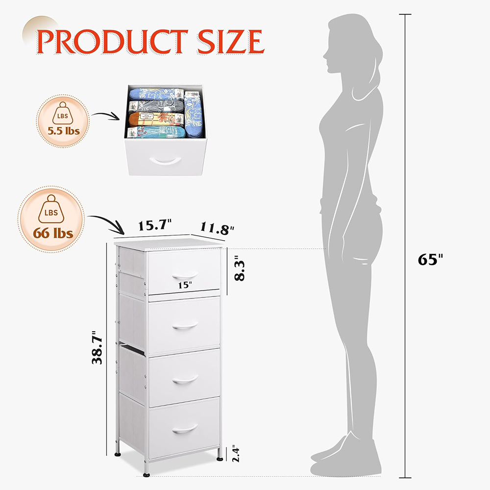 Nu-Deco Chest of Drawers MH24544