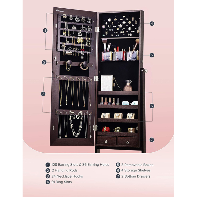 Nu-Deco Jewelry Armoire MH24557