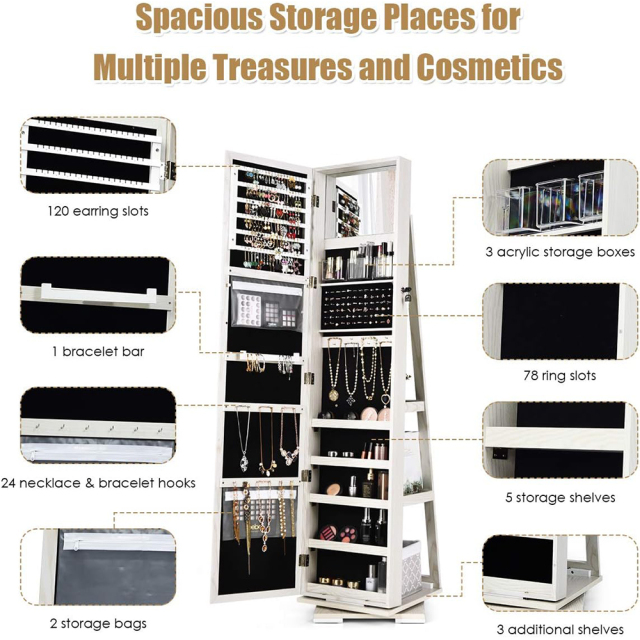 Nu-Deco Jewelry Armoire MH24573