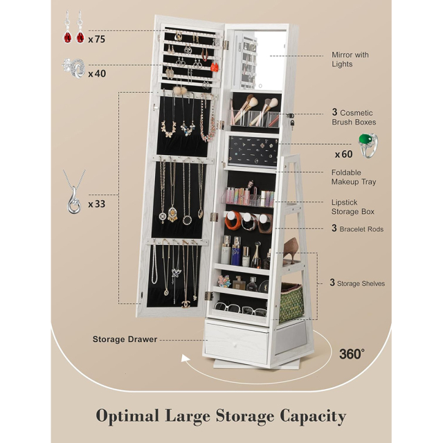 Nu-Deco Jewelry Armoire MH24571