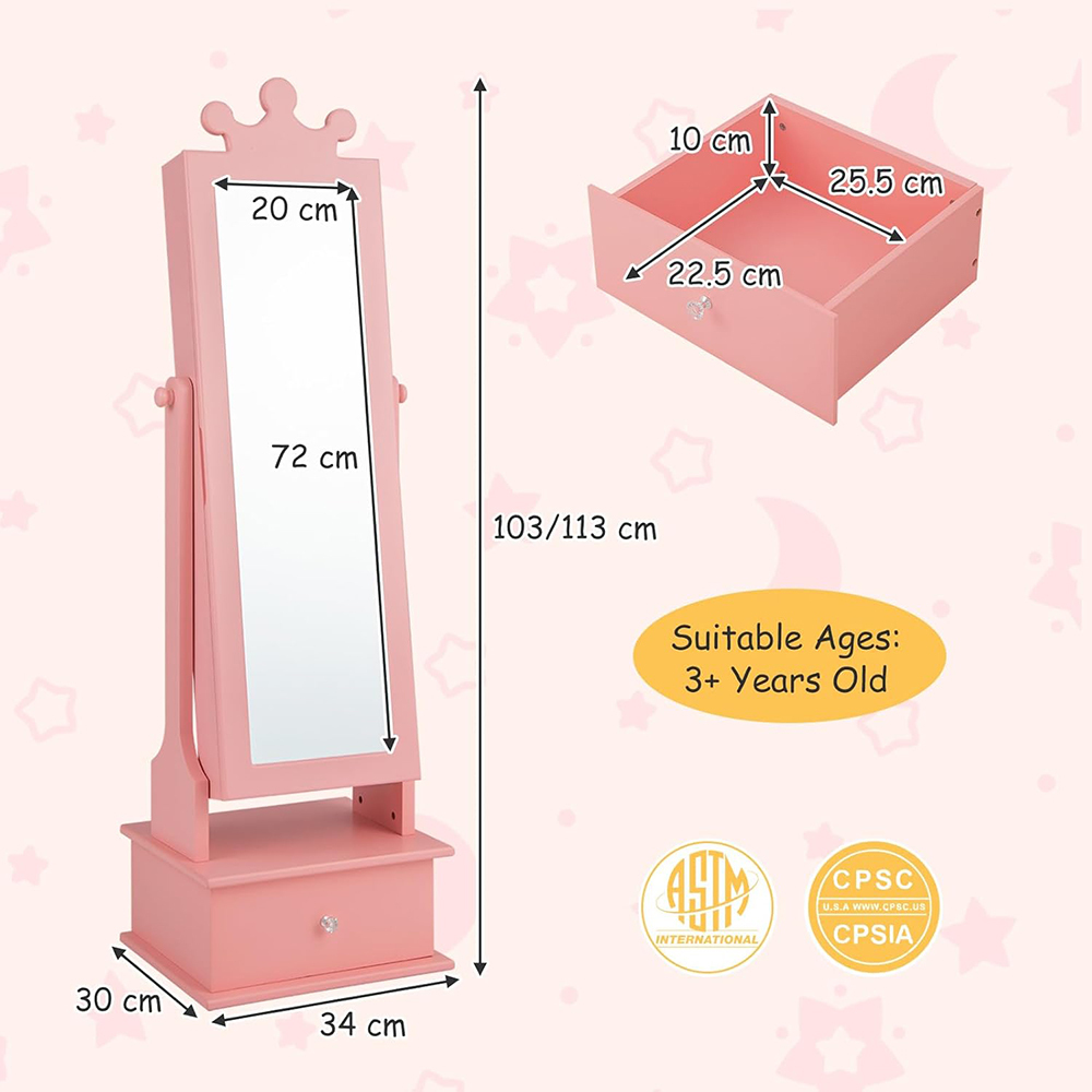 Nu-Deco Jewelry Armoire MH24572