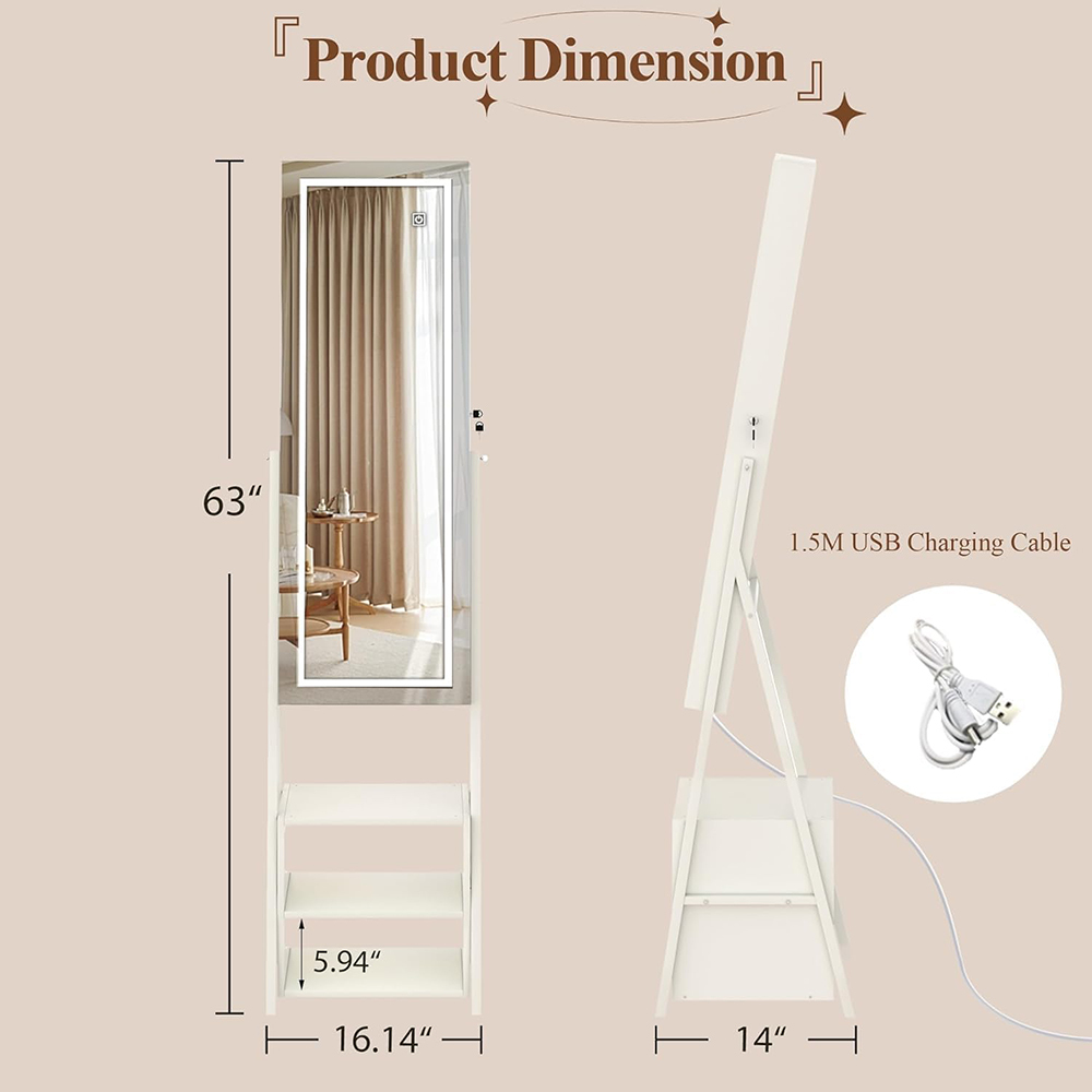 Nu-Deco Jewelry Armoire MH24575