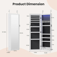 Nu-Deco Jewelry Armoire MH24565