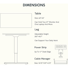 Nu-Deco Computer Desk MH24582