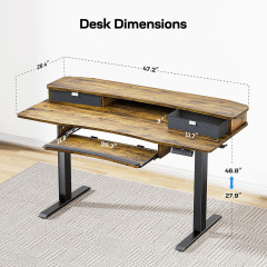 Nu-Deco Computer Desk MH24586