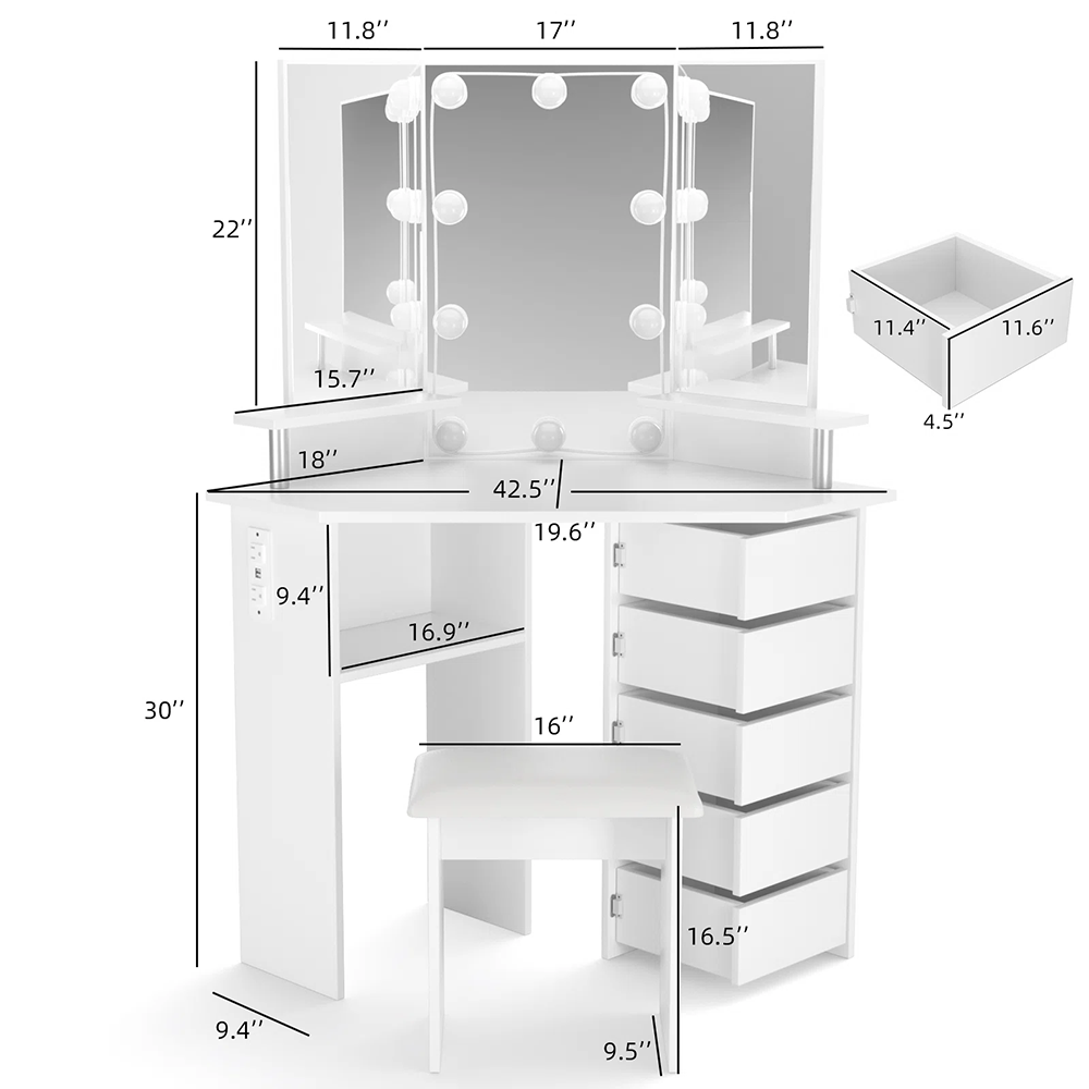 Nu-Deco Dressing Table MH24630