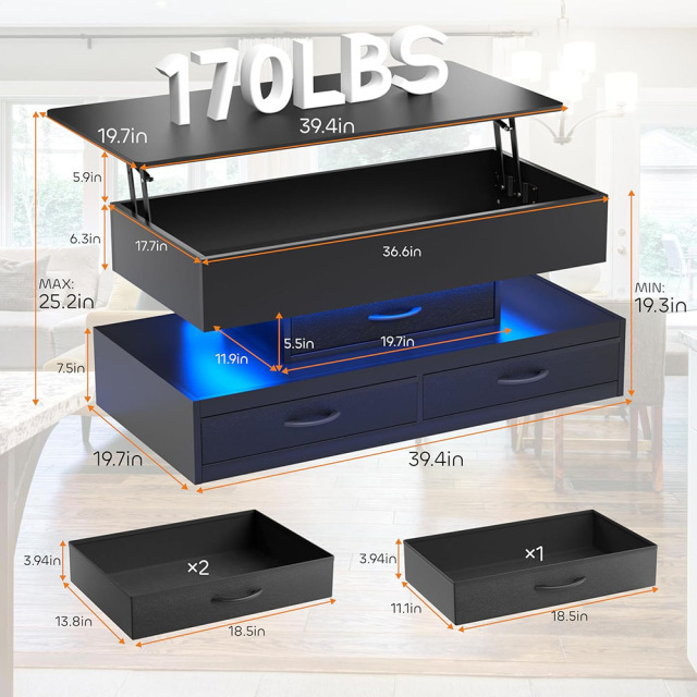 Nu-Deco Coffee Table MH24645