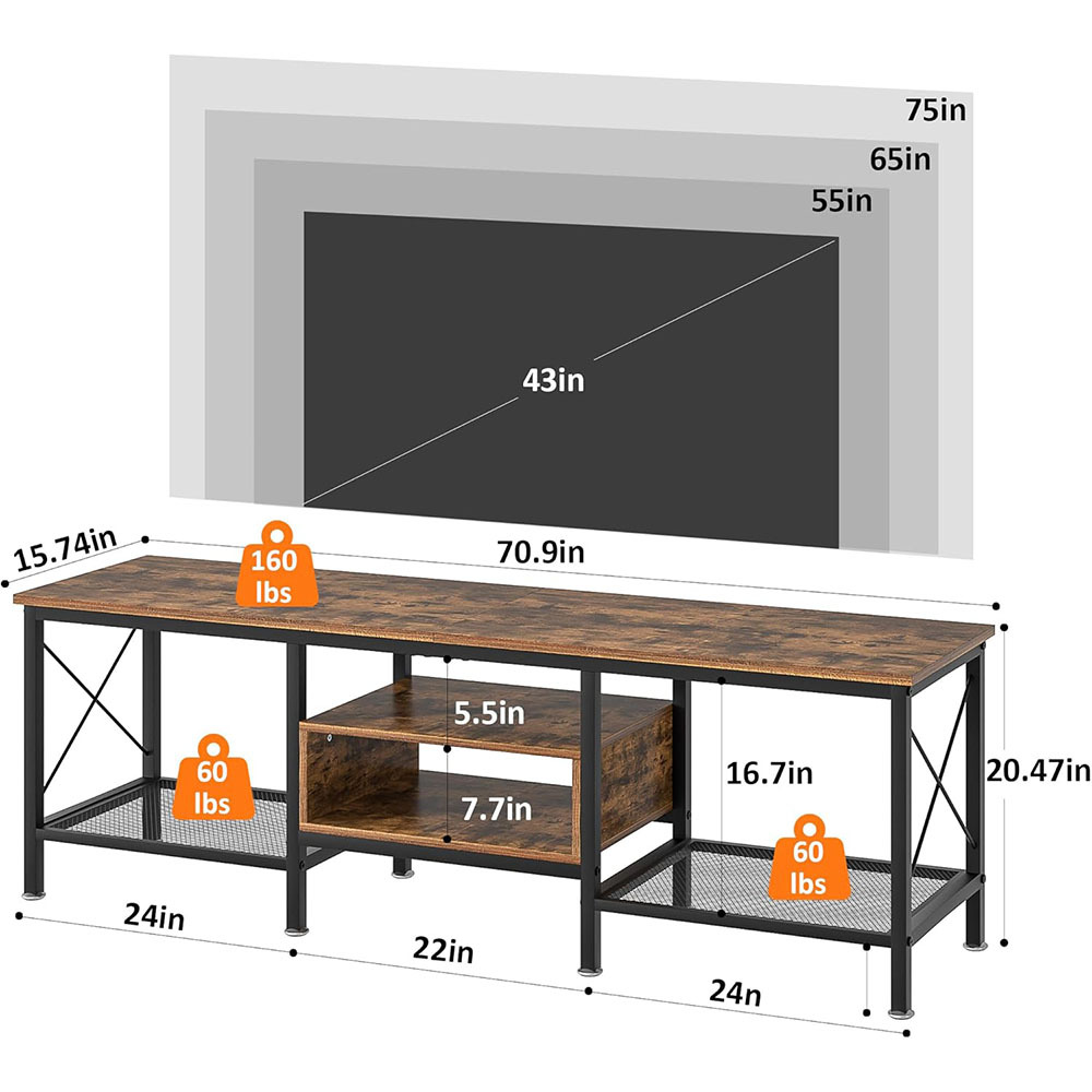 Nu-Deco TV Stand MH24648