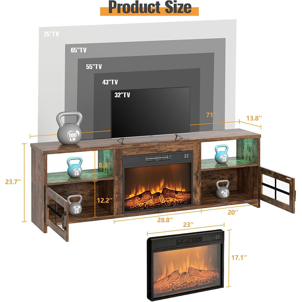 Nu-Deco TV Stand MH24654