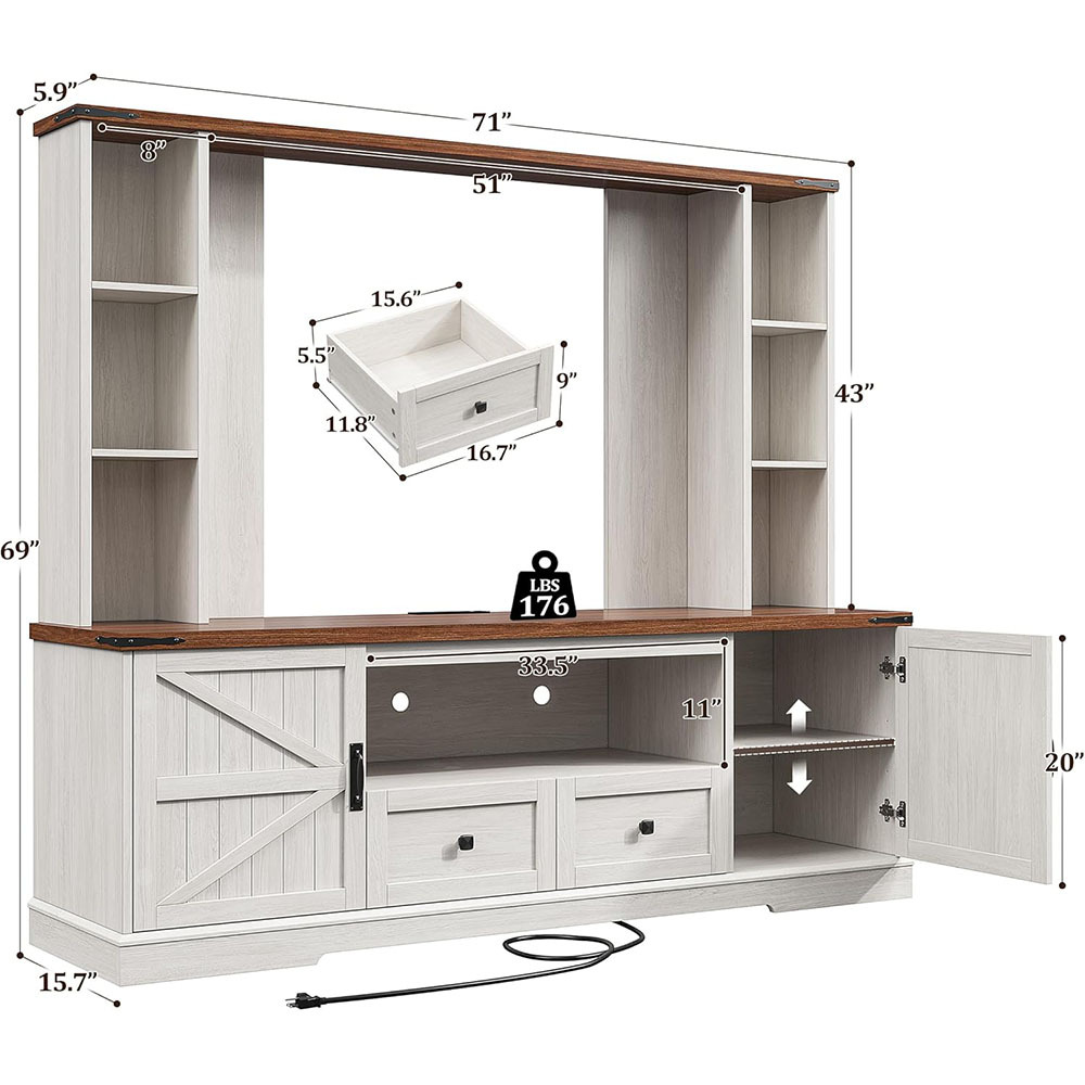 Nu-Deco TV Stand MH24655