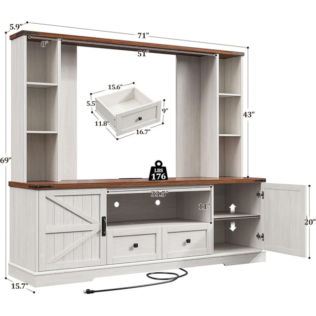 Nu-Deco TV Stand MH24655