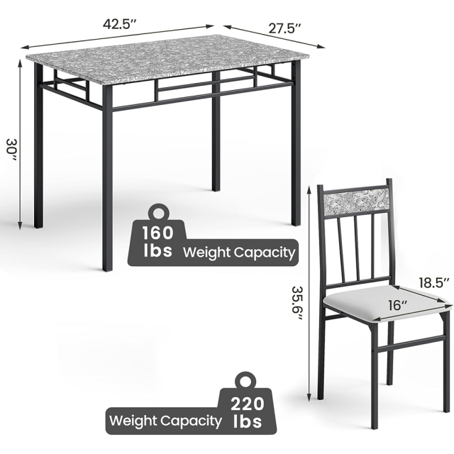Nu-Deco Dining Set MH25001