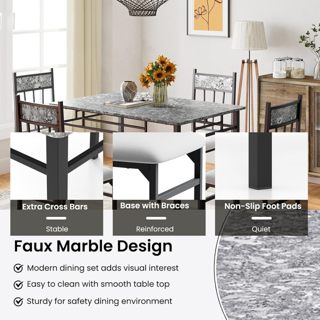 Nu-Deco Dining Set MH25001