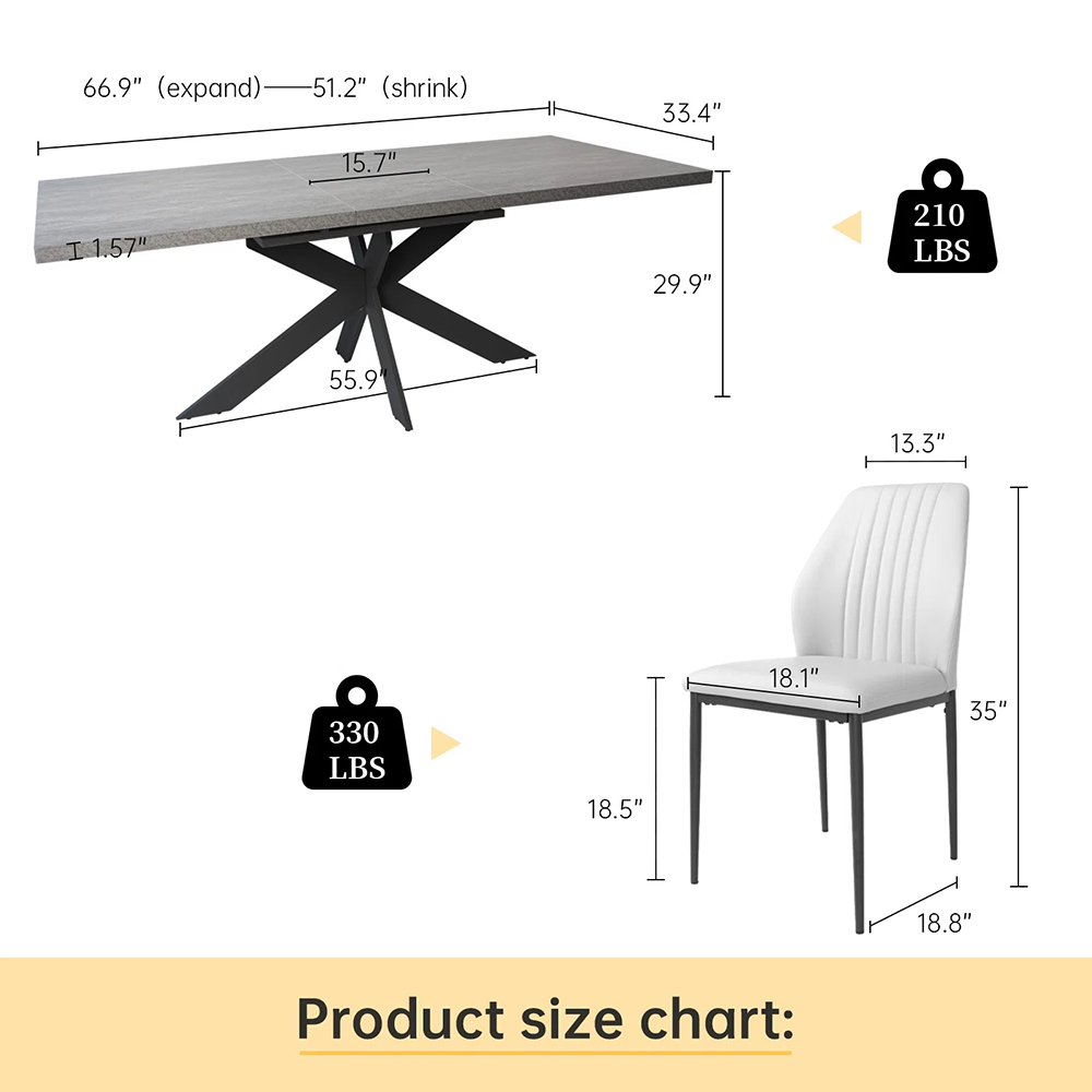 Nu-Deco Dining Set MH25011