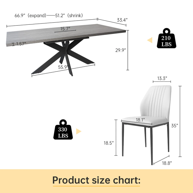 Nu-Deco Dining Set MH25011