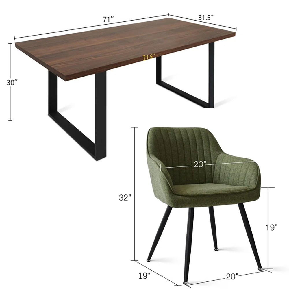 Nu-Deco Dining Set MH25018