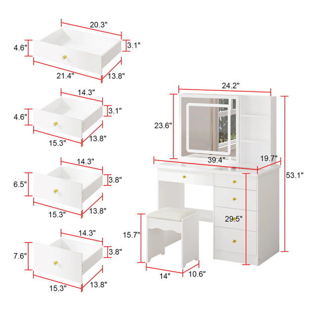 Nu-Deco Dressing Table MH25031