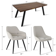 Nu-Deco Dining Set MH25050
