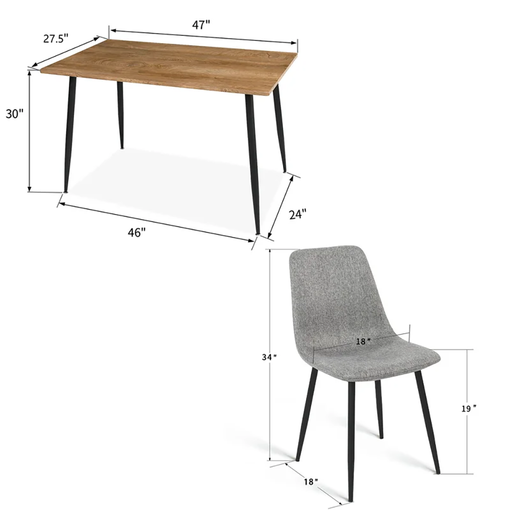 Nu-Deco Dining Set MH25051