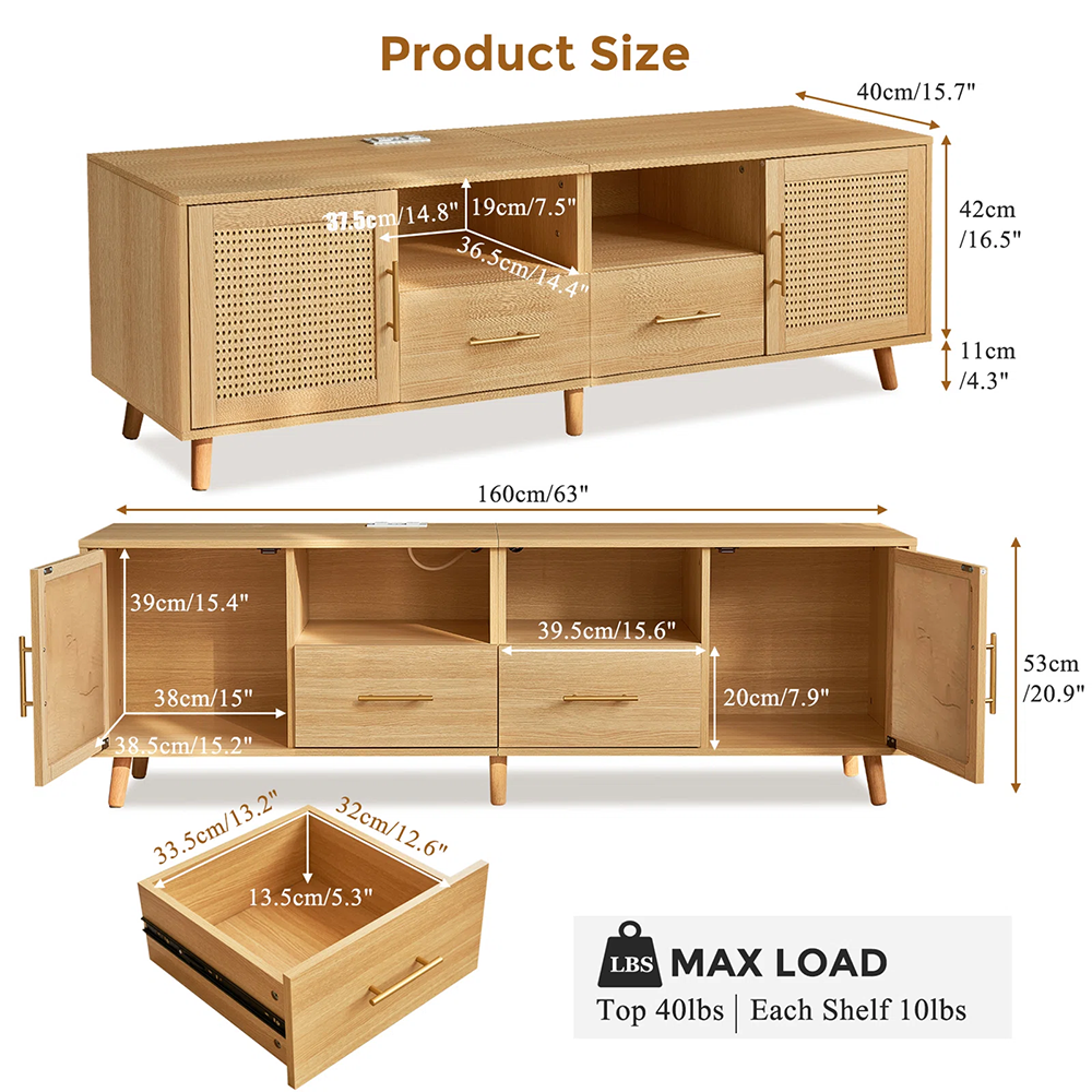 Nu-Deco TV Stand MH25057