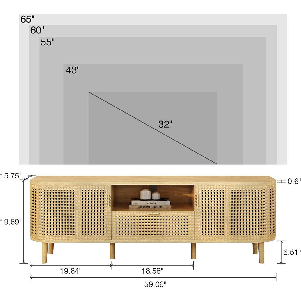 Nu-Deco TV Stand MH25058