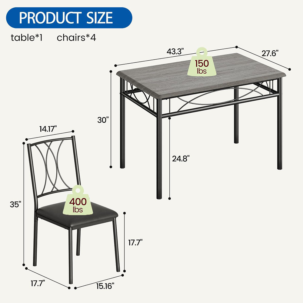 Nu-Deco Dining Set MH25071