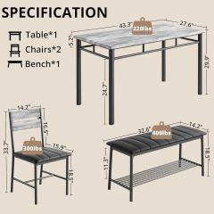 Nu-Deco Dining Set MH25074
