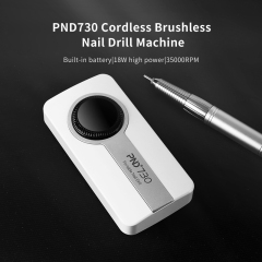 New Design Nail Drill Equipment 18w High Efficiency Speed Adjustment 0-35000 RPM Low Noise Smart Display Nail Tools