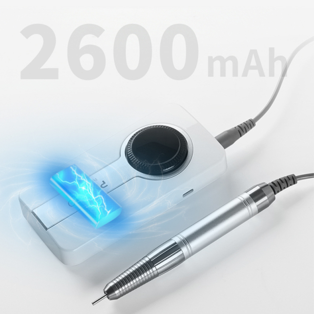 New Design Nail Drill Equipment 18w High Efficiency Speed Adjustment 0-35000 RPM Low Noise Smart Display Nail Tools