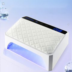 178W high power uv led nail lamp for two hands rechargeable with 28800mah battery hand pillow iv lamp for nails