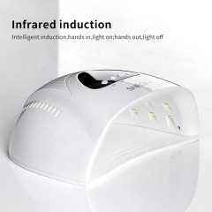 High Quality UV Lamps For Nails 48W Strong Power Infrared Induction Removable Base Plate UV LED Nail Lamp