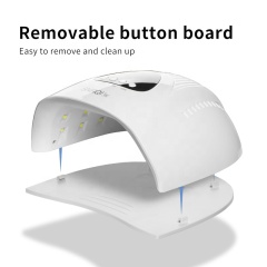 High Quality UV Lamps For Nails 48W Strong Power Infrared Induction Removable Base Plate UV LED Nail Lamp