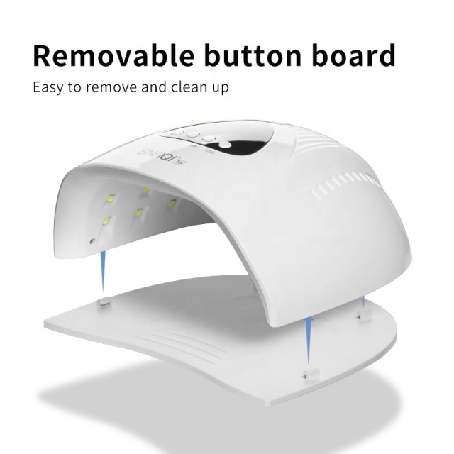 High Quality UV Lamps For Nails 48W Strong Power Infrared Induction Removable Base Plate UV LED Nail Lamp