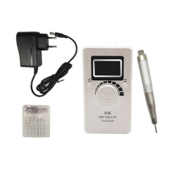 Brushless Cordless Nail Drill Machine 40000RPM Portable Nail Drill Electric with Hook Recargable Nail Drill Professional