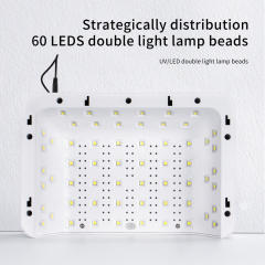 Professional Manicure Lamp Nail Dryer 60 Light Beads UV LED Nail Lamp For Nails Beauty Salon