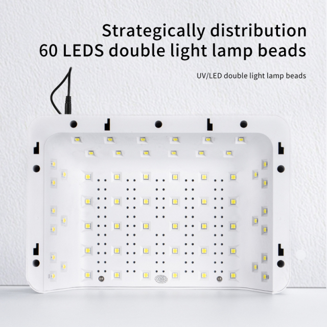 Professional Manicure Lamp Nail Dryer 60 Light Beads UV LED Nail Lamp For Nails Beauty Salon