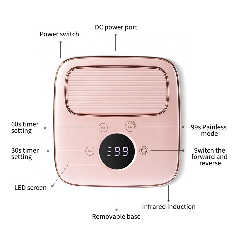 M6 Pro and Beyond Cordless UV LED Nail Lamp Totally New Design for Selected Salon 48watts