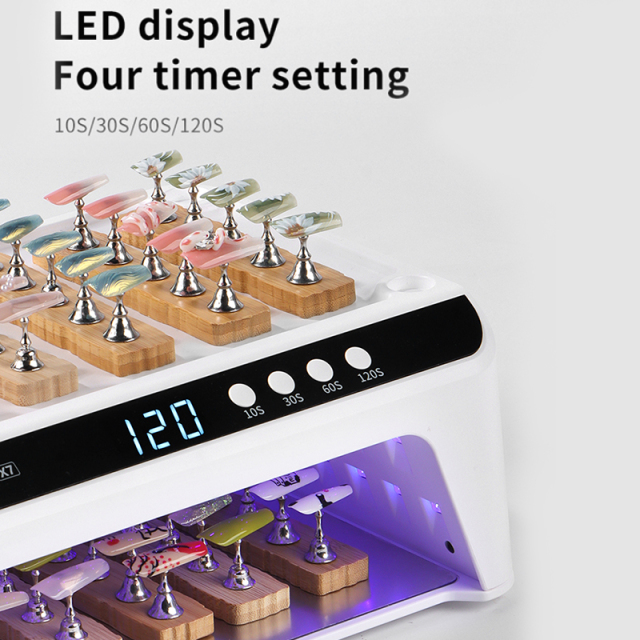 High Power 96W Wholesale Professional High End UV LED Nail Lamp White Beads for Salon SPA