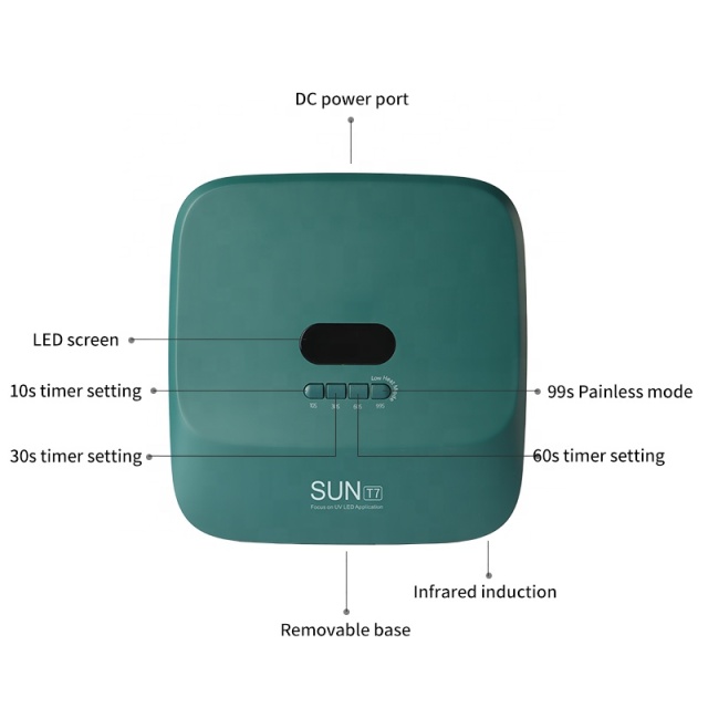 High Quality UV Lamps For Nails 48W High Power Quickly Dry Infrared Induction UV LED Nail Lamp