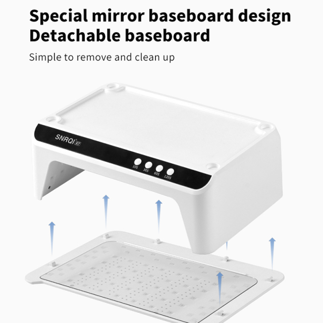 High Power 96W Wholesale Professional High End UV LED Nail Lamp White Beads for Salon SPA