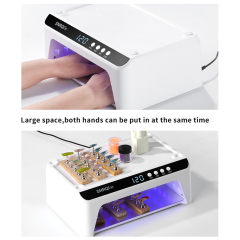 High Power 96W Wholesale Professional High End UV LED Nail Lamp White Beads for Salon SPA