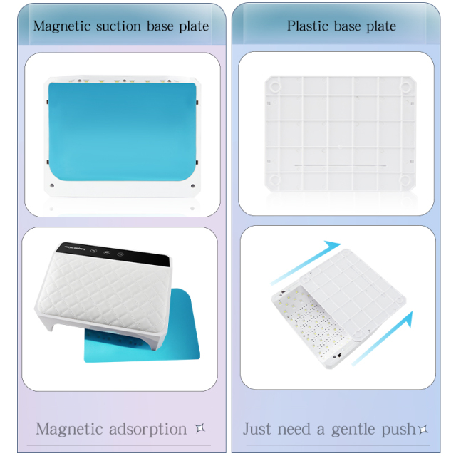 178W high power uv led nail lamp for two hands rechargeable with 28800mah battery hand pillow iv lamp for nails