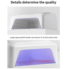 Hot Sale High Quality Nail Gel Polish Uv Led Lamp Light 72w T8-A Portable Nails Dryer UV Led Lamp For Nails