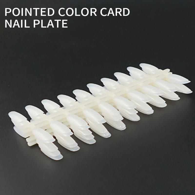 New Trend 240 Colors Nail Art Card Display Model Color Card Round Head Nail Tips Big Empty Bottom Color Card