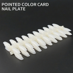 New Trend 240 Colors Nail Art Card Display Model Color Card Round Head Nail Tips Big Empty Bottom Color Card
