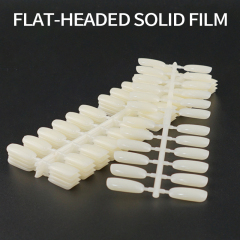 240 Tips Square False Nail Tips Professional Acrylic Nails Color Chart Display Practice Card Board Nail Color Chart Display